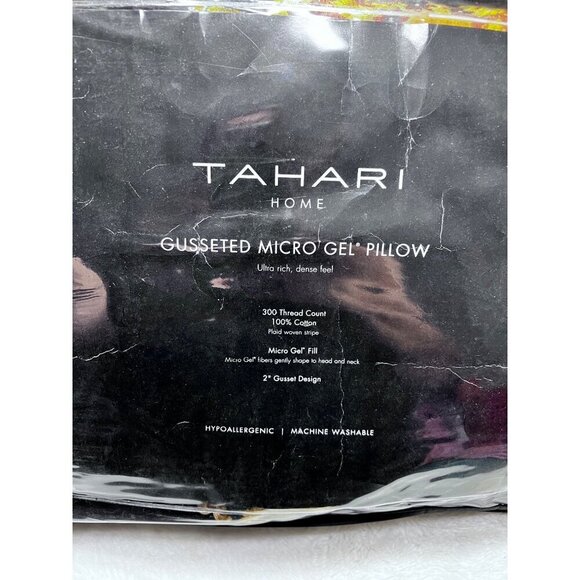 Tahari gusseted micro gel multicolored pillows - Picture 7 of 9